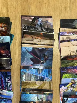 Magic: The Gathering Art Card Lot, over 150 cards some w/Gold-Stamped Signatures - Image 5