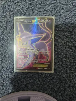 Pokemon Espeon EX 117/122 Full Art Ultra Rare BREAKpoint Holo Card - Eeveelution - Image 5