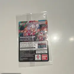 Bandai Namco Monkey.D.Luffy US Voyage Holo Card One Piece SEALED!!! - Image 2