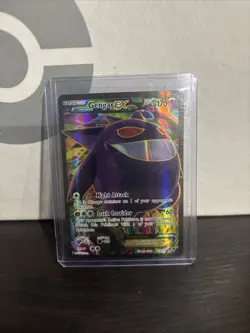 Pokemon Gengar-EX TCG Full Art Ultra Rare Card Phantom Forces 114/119 - Image 1