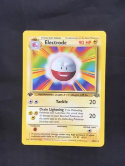 Pokemon Cards: 1st Edition Jungle Rare: Electrode 18/64 - Image 1