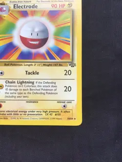 Pokemon Cards: 1st Edition Jungle Rare: Electrode 18/64 - Image 4