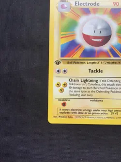 Pokemon Cards: 1st Edition Jungle Rare: Electrode 18/64 - Image 5