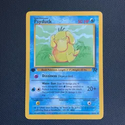 Pokemon Card Psyduck Team Rocket 1st Edition 65/82 - Image 1