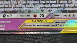 Pokemon TAG TEAM GX Lot (4 Cards) – Heavy Play / Damaged – See Photos - Image 4