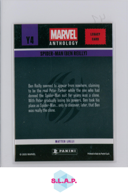SPIDER-MAN (BEN REILLY) PANINI Y4 MARVEL ANTHOLOGY LEGACY CARD 2025 ENGLISH - Image 2
