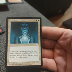 ​Aura of Silence - Weatherlight [Near Mint] [Magic MTG] - Image 1