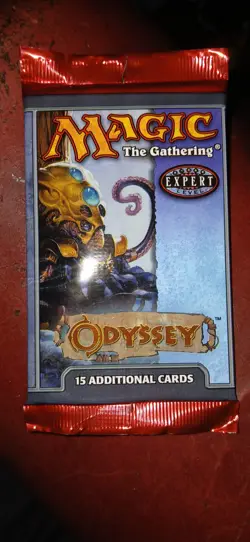 Mtg Odyssey Sealed Booster Pack 27.22 Grams Vintage Magic The Gathering - Image 1