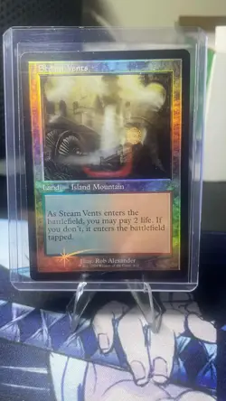 Steam Vents (Retro Frame) Ravnica Remastered Foil - Image 1