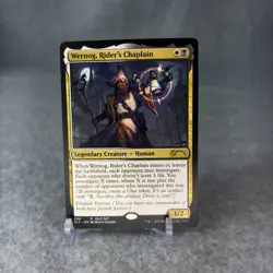 Wernog, Rider's Chaplain Secret Lair #008 Regular Rare Creature MTG Near Mint - Image 1