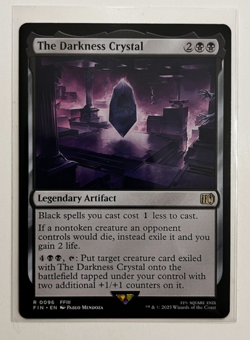 MTG – Final Fantasy – The Darkness Crystal – Rare 0096 - Image 1