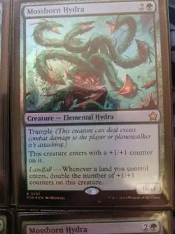 Mossborn Hydra Foundations Foil x4 - Image 2