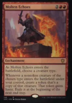 Molten Echoes - Commander: Innistrad: Crimson Vow: #148, MTG Nm R238 - Image 1