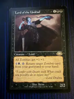MTG Magic Lord of the Undead Planeshift Rare MP - Image 1