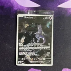 MEWTWO SVP 052 Scarlet Violet 151 Promo Illustration Rare Pokemon Card SEALED - Image 1
