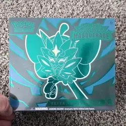 Pokemon Scarlet & Violet Twilight Masquerade Elite Trainer Box Ogerpon TCG - Image 1