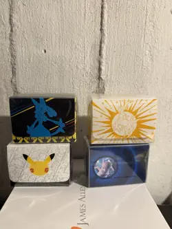 Pokemon Deck boxes Lot Of 4 Sealed - Image 1