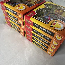 10x Pokemon TCG: Pokemon Day 2026 Collection Box 📦 🔥 - Image 4