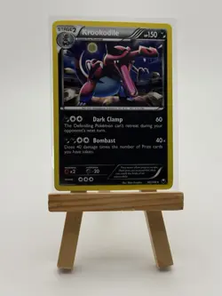 Pokemon TCG 2012 Dark Explorers Krookodile Rare Stage 2 Holo 66/108 - Image 1