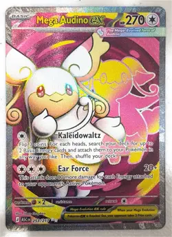 Mega Audino ex 253/217 Ultra Rare | English Pokemon TCG Ascended Heroes NM - Image 1