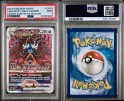 POKEMON PSA 9 SAMUROTT VASTRO FULL ART GG52/GG70 ZENIT REGALE ITALIANO LOW POP🌍 - Image 3
