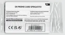 Pokemon TCG Sprigatito 191 SVP Promo Sealed Stamped Horizons Series - Image 3