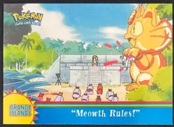 Pokemon 2000 Topps #OP13 "Meowth Rules!" TV Series 3 - Image 1