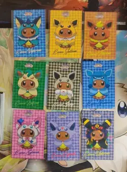 Pokemon Let's Go Eevee Database Peru Poncho Set Eeveelutions - Image 1