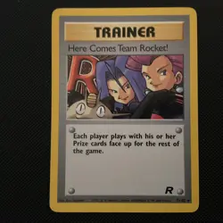 Pokemon Here Comes Team Rocket! 71/82 Team Rocket Regular - Image 1