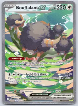 Bouffalant ex SIR 170/086 (NM) - SV10.5: White Flare - Pokemon TCG - Image 1