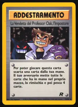 Imposter Oak's Revenge #76/82 Team Rocket - ITALIAN Pokemon TCG - LP - Image 1