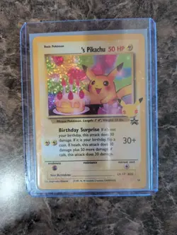 Pokemon Celebrations Pikachu Holo Birthday 25th Classic Collection - Image 1