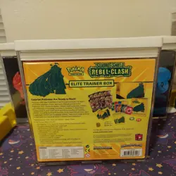 Pokemon Sword and Shield Rebel Clash Elite Trainer Box w/Protector Case - Image 2