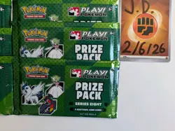 10x - Play! Pokemon Prize Pack Series 8 *SEALED* Promo Packs - Image 4