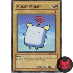 Yugioh Mokey Mokey DR2-EN170 Common NM - Image 1