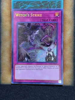 Yugioh Witch’s Strike SAST-EN079 Secret Rare NM - Image 1