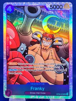 Franky OP09-072 SR | NM | Premium Booster -The Best- Vol. 2 | One Piece TCG - Image 1