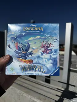 Disney Lorcana Winterspell Illumineer's Trove Box Booster Ravensburger - Image 1
