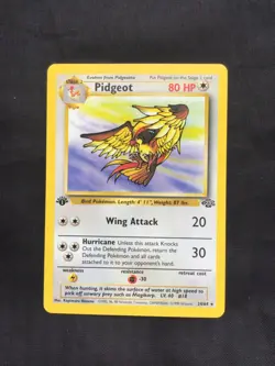 Pokemon Cards: 1st Edition Jungle Rare: Pidgeot 24/64 - Image 1