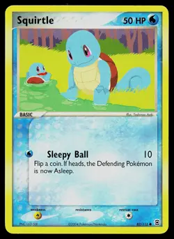 Pokemon Card - Squirtle FireRed & LeafGreen 82/112 Common - Image 1