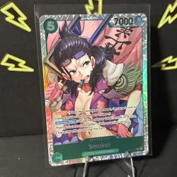 One Piece Card Game Royal Blood Smoker OP10-030 SR English - Image 4