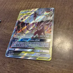 Pokemon Espeon and Deoxys GX Tag Team SM240 Card *READ* - Image 2
