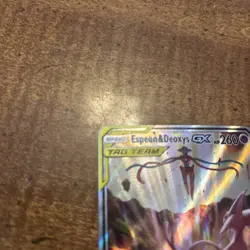 Pokemon Espeon and Deoxys GX Tag Team SM240 Card *READ* - Image 4