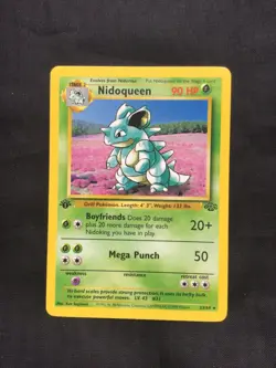Pokemon Cards: 1st Edition Jungle Rare: Nidoqueen 23/64 - Image 1