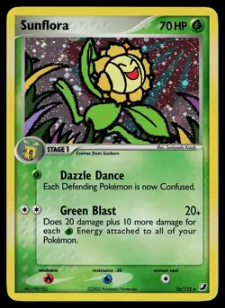 Pokemon Card - Sunflora Unseen Forces 16/115 Holo - Image 1