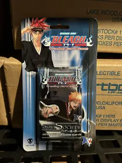 Bleach Soul Society NEW Trading Card Game TCG CCG 3 Packs Anime - Image 2