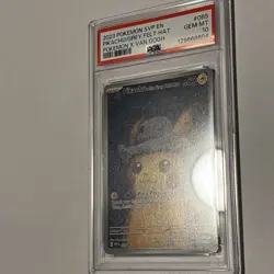 PSA 10 Van Gogh Pikachu with Grey Felt Hat SVP EN 085 Black Star Pokemon Card - Image 3