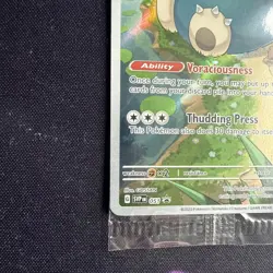 Snorlax SVP EN 051 Black Star Promo Scarlet & Violet Pokemon 151 Card - SEALED - Image 5