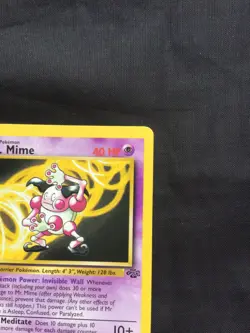 Pokemon Cards: 1st Edition Jungle Rare: Mr. Mime 22/64 - Image 3