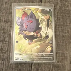 Pokemon N's Zorua 189 Sv: Scarlet & Violet Promo Cards Promo Holo 70 HP - Image 1
